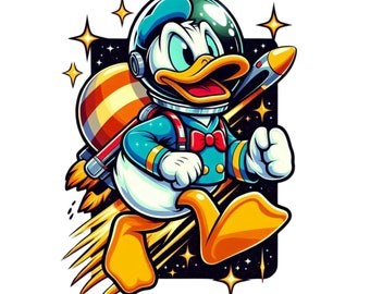 その他 DONALD DUCK90th ASTRONAUT DONALD Donald Duck Png Clipart, Donald Duck Astronaut, Donald Duck in