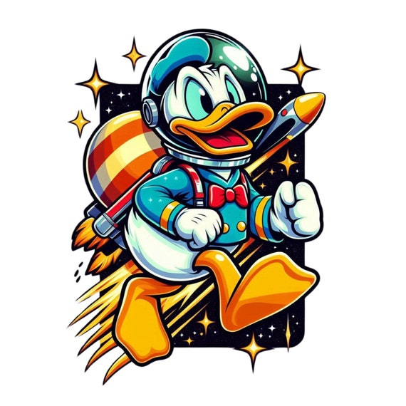 Donald Duck Png Clipart, Donald Duck Astronaut, Donald Duck in