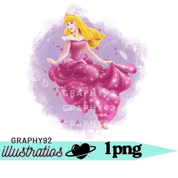 Sleeping beauty watercolour background, Princess aurora png clipart, briar  rose png, Princess png, instant download
