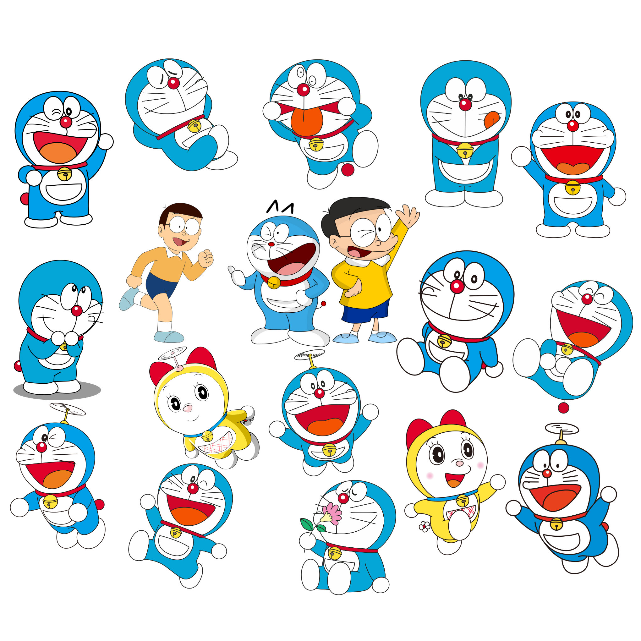 Free download, T-shirt Doraemon Mini-Dora Anime, T-shirt transparent  background PNG clipart