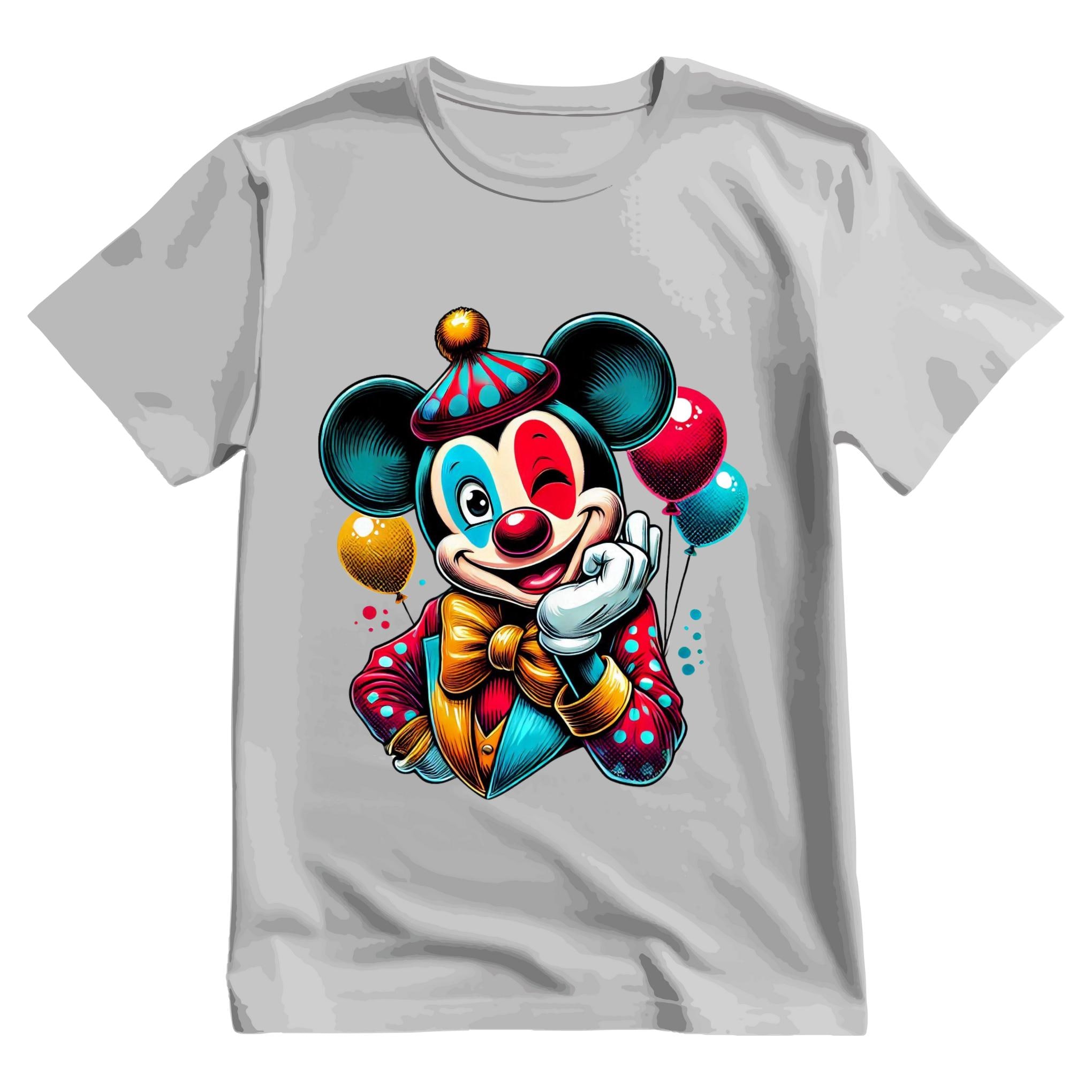 Mickey Mouse Clown Design, Mickey Mouse Png Clipart, Clown Mickey