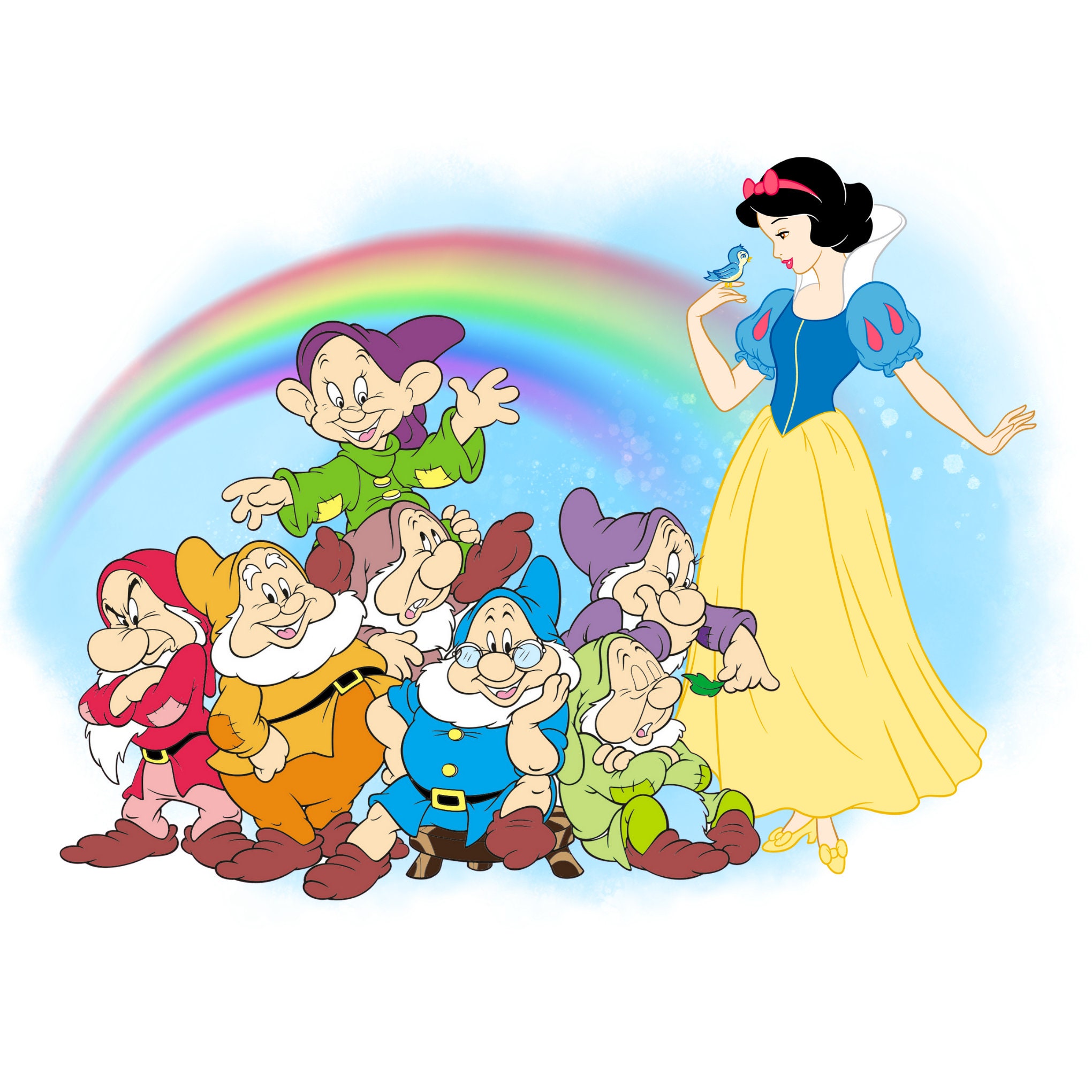 Snow White and the Seven Dwarfs Studio Publicity Cel (Walt