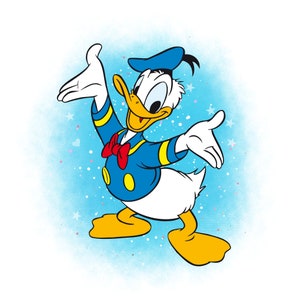 【メーカー公式ショップ】 Duck Donald 新品☆ドナルドダック アヒル 油絵 ダック ドナルド 絵画