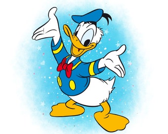 ドナルドダック アート作品 ディズニー アートパネル ドナルド ドナルドダック 一輪挿し IKE-DSNY