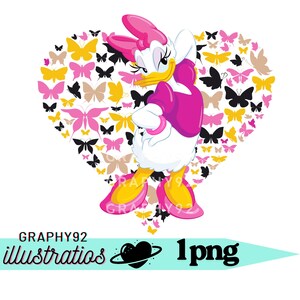 デイジーダックの誕生日、デイジーダックのPNGクリップアート