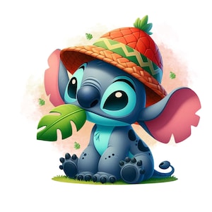 Stitch safari design, Stitch png clipart, cute stitch image, instant download