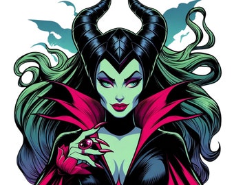 maleficent png clipart, villain maleficent, Princess villain's, instant download
