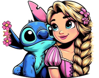 ロルカナ　ラプンツェル　スティッチ ディズニー ロルカナ ラプンツェル le スティッチ le ベル le