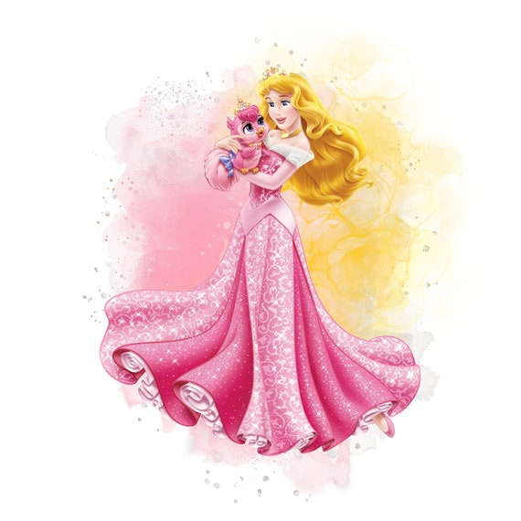 Princess Aurora Watercolour Background, Sleeping Beauty Png