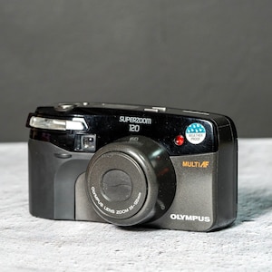 Olympus Superzoom 120 Film Camera - Point and Shoot Film Camera - Fully Working