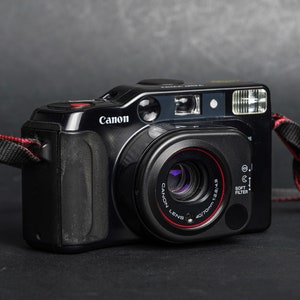 Canon Top Twin 35mm Film Camera - Point and Shoot - Fully Working/Tested