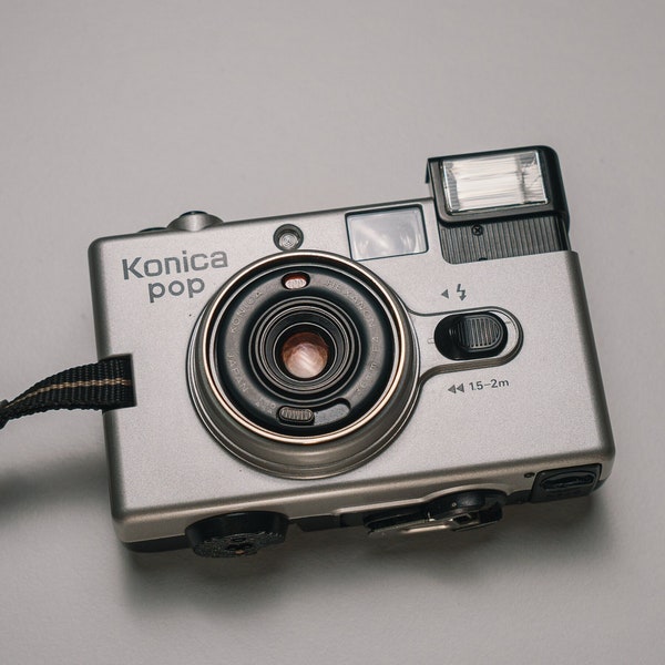 Konica Pop Film Camera - Point and Shoot - Fully Working and Tested