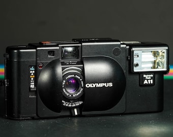 オリンパス XA - 35 mm f/2.8 - A1L フラッシュ - レンジ