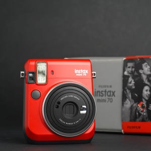 Fujifilm Instax Mini 70 Instant Film Camera - Boxed/Mint/New Old Stock - Fully Working/Tested