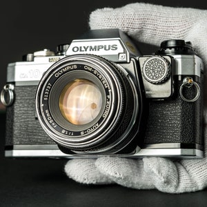 Olympus OM10 SLR Film Camera - with Manual Adaptor - Fully Working/Tested