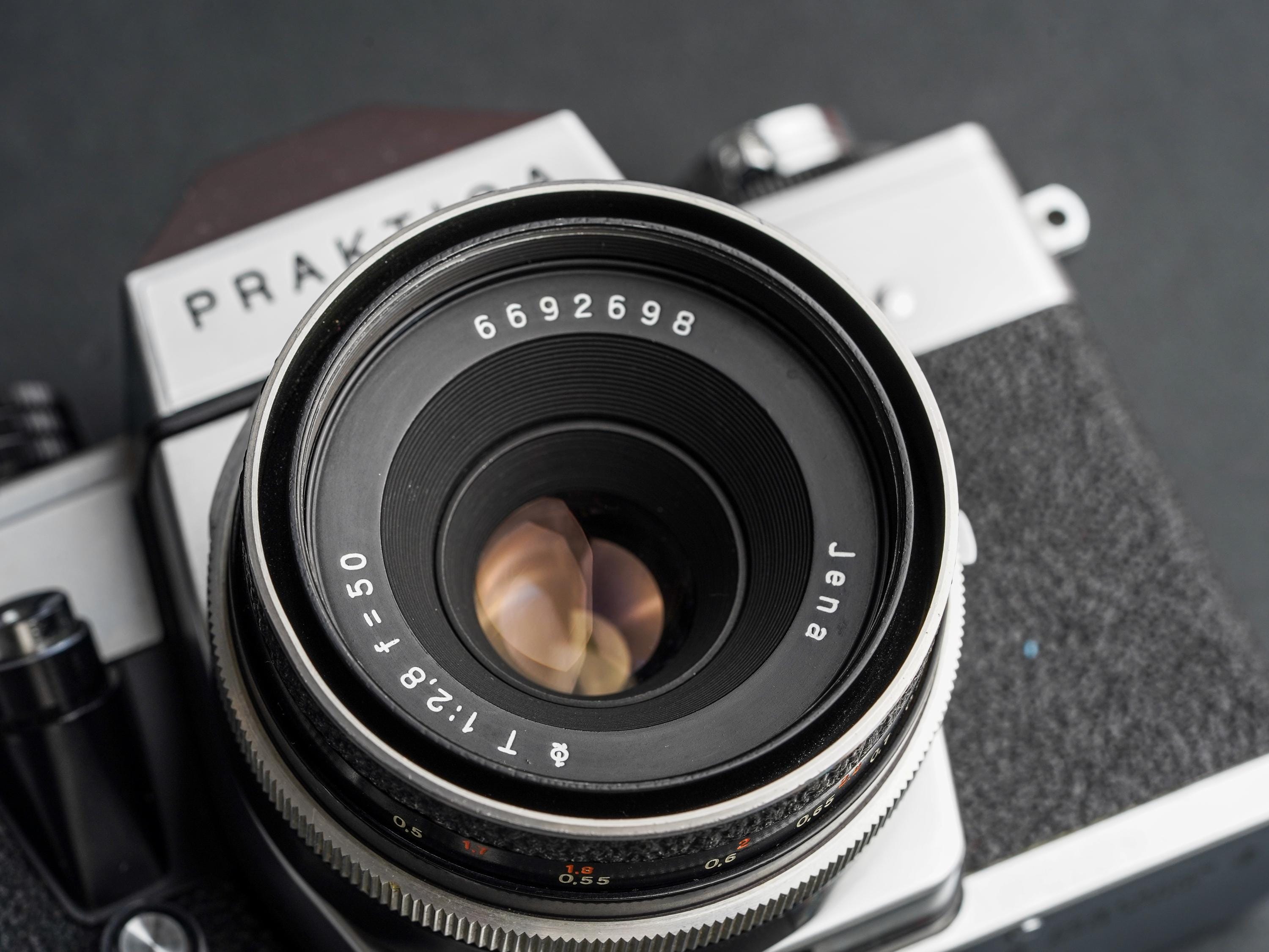 Praktica LLC Carl Zeiss Jena テッサー2.8/50 Praktica IV + Carl