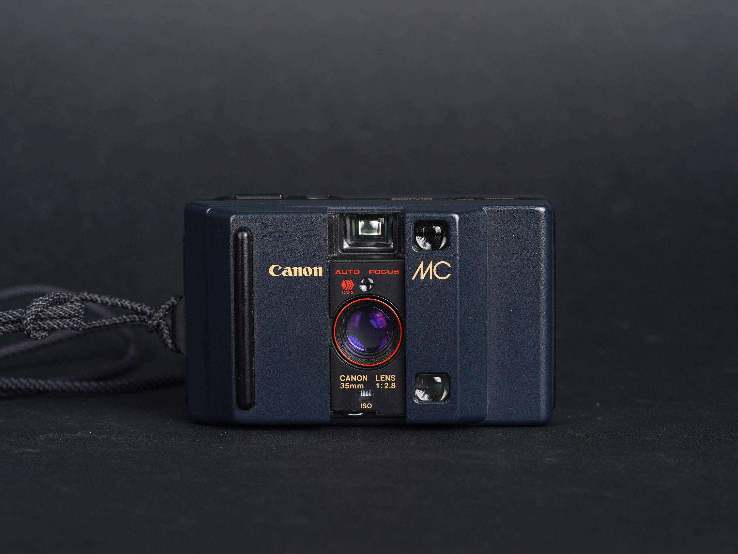 Canon MC 35mm Film Camera Point and Shoot RARE Working