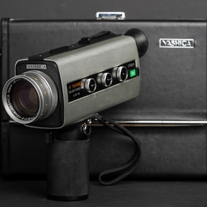 Yashica Electro 8 LD-6 Super 8 Film Camera - Fully Working/Tested - Mint Condition - With Carrying Case