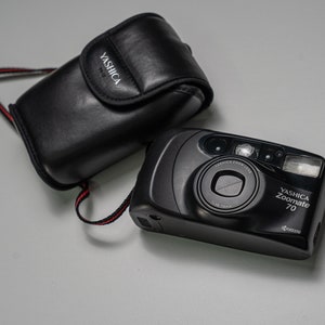 Yashica Zoomate 70 Point and Shoot Film Camera - Tested and Working
