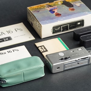 Minolta 16 Model P Miniature Film Camera - Mint Condition - New Old Stock