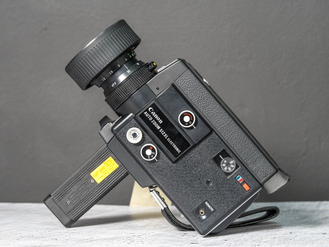 Caméra Canon Super 8 512XL – Chargeur KODAK VISION 3 – Occasion – Cinéma Vintage