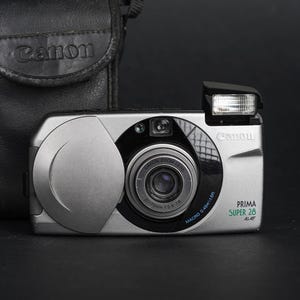 Canon Prima Super 28 Film Camera - Fully Working/Tested - for 35mm Film - Point and Shoot Camera