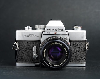 Vintage Minolta SRT 101 35mm SLR Film Manual Camera W/ 58mm Vintage Minolta SRT 101 35mm SLR Film Manual Camera W/ 58mm
