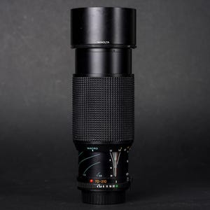 Minolta MD 70-210mm f4 Macro Lens for Minolta SLR Film Cameras