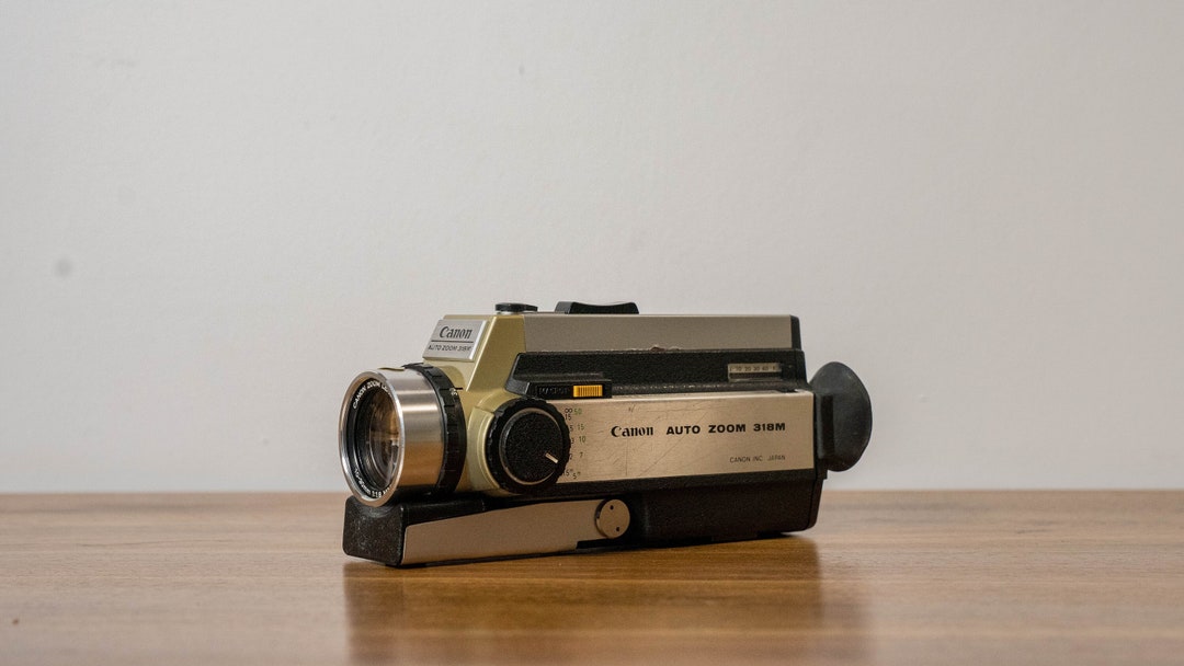 Vidéo Vintage# Super 8 - Caméra - Canon Auto Zoom 318M avec