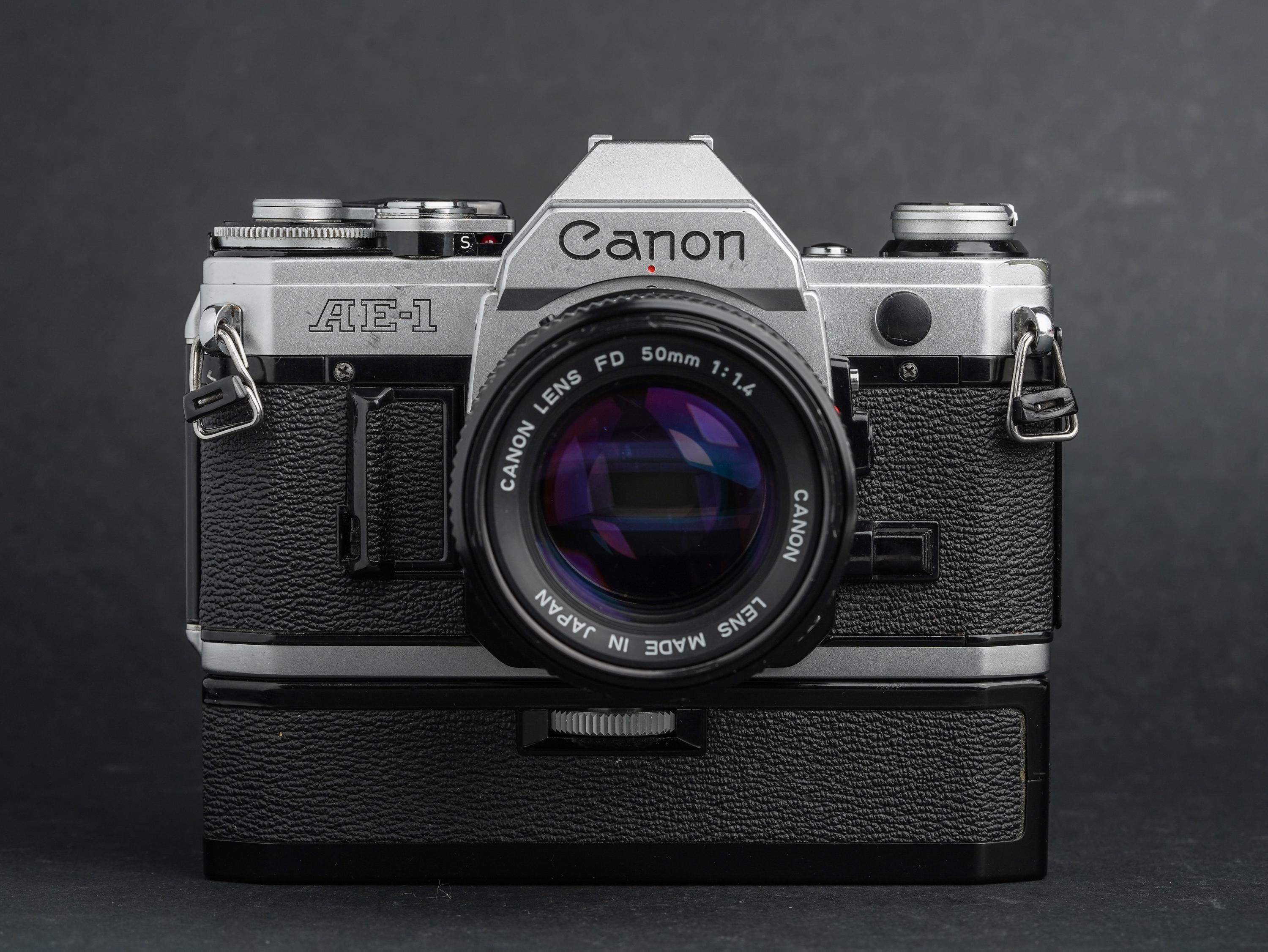 Canon AE-1 LENS FD 50mm 1:1.4 一眼レフフィルムカメラ ボディ レンズ