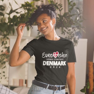 Eurovision 2024 Event Denmark Unisex T-Shirt