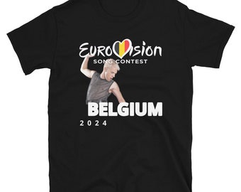 Eurovision 2024 Event Belgium Unisex T-Shirt