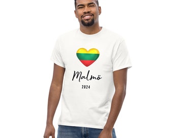 Eurovision Lithuania Malmo 2024 Eurovision T-Shirt