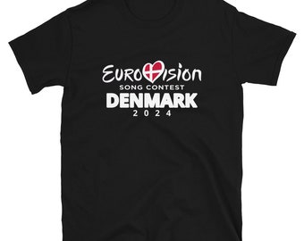 Eurovision 2024 Event Denmark Unisex T-Shirt