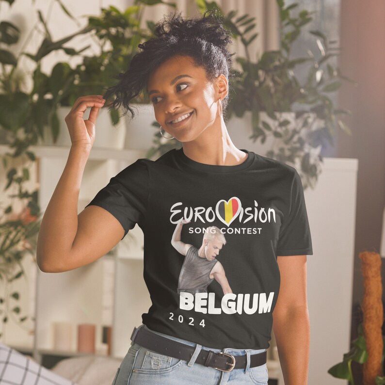 Eurovision 2024 Event Belgium Unisex T-Shirt