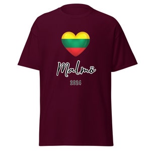 Eurovision Lithuania Malmo 2024 Eurovision T-Shirt