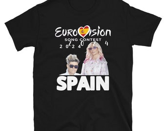 T-shirt unisex Eurovision 2024 Event Spagna