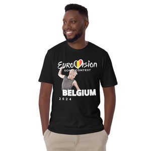 Eurovision 2024 Event Belgium Unisex T-Shirt