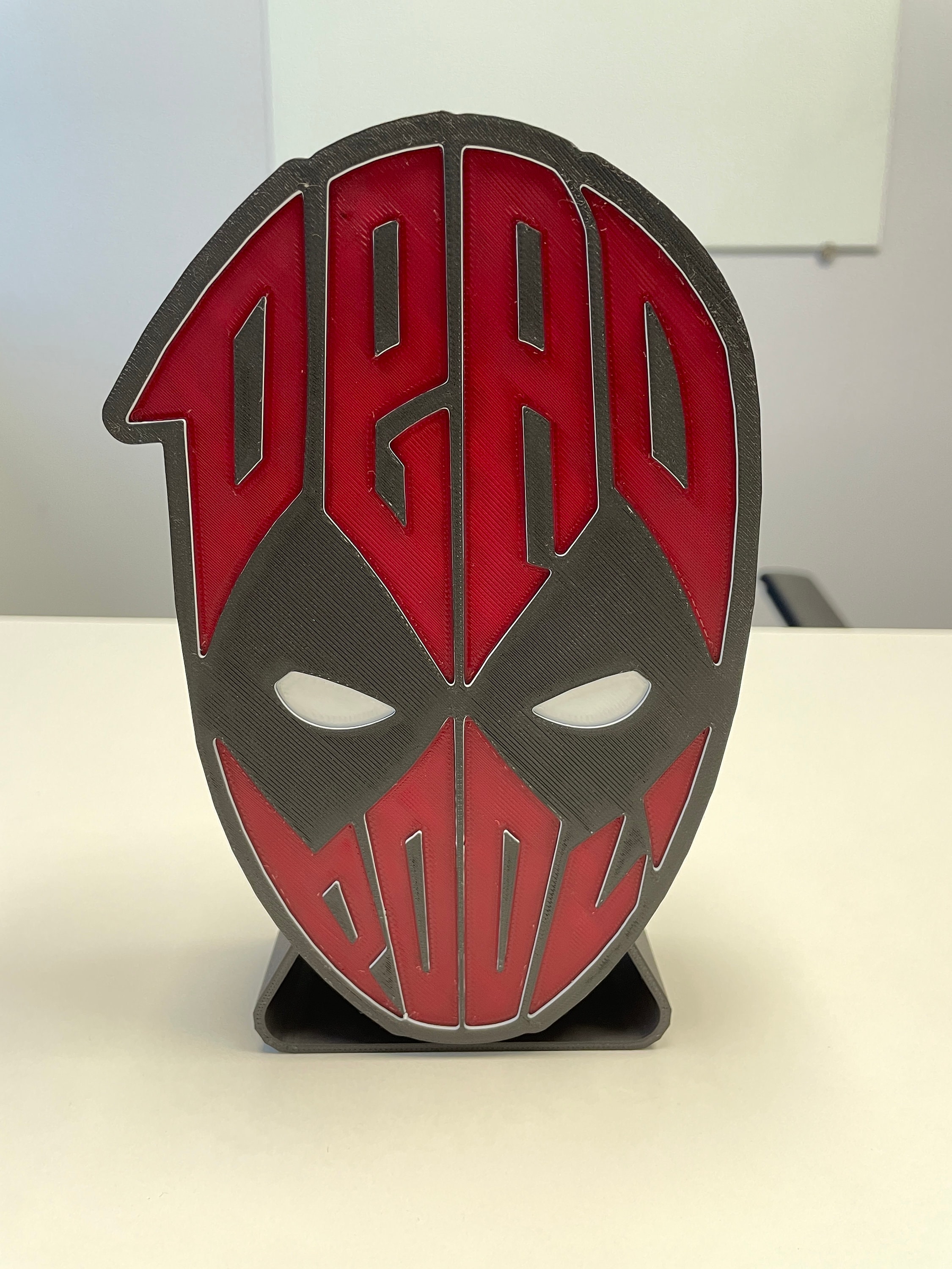 Deadpool Head Highly Detailed - 3D Printed - Etsy