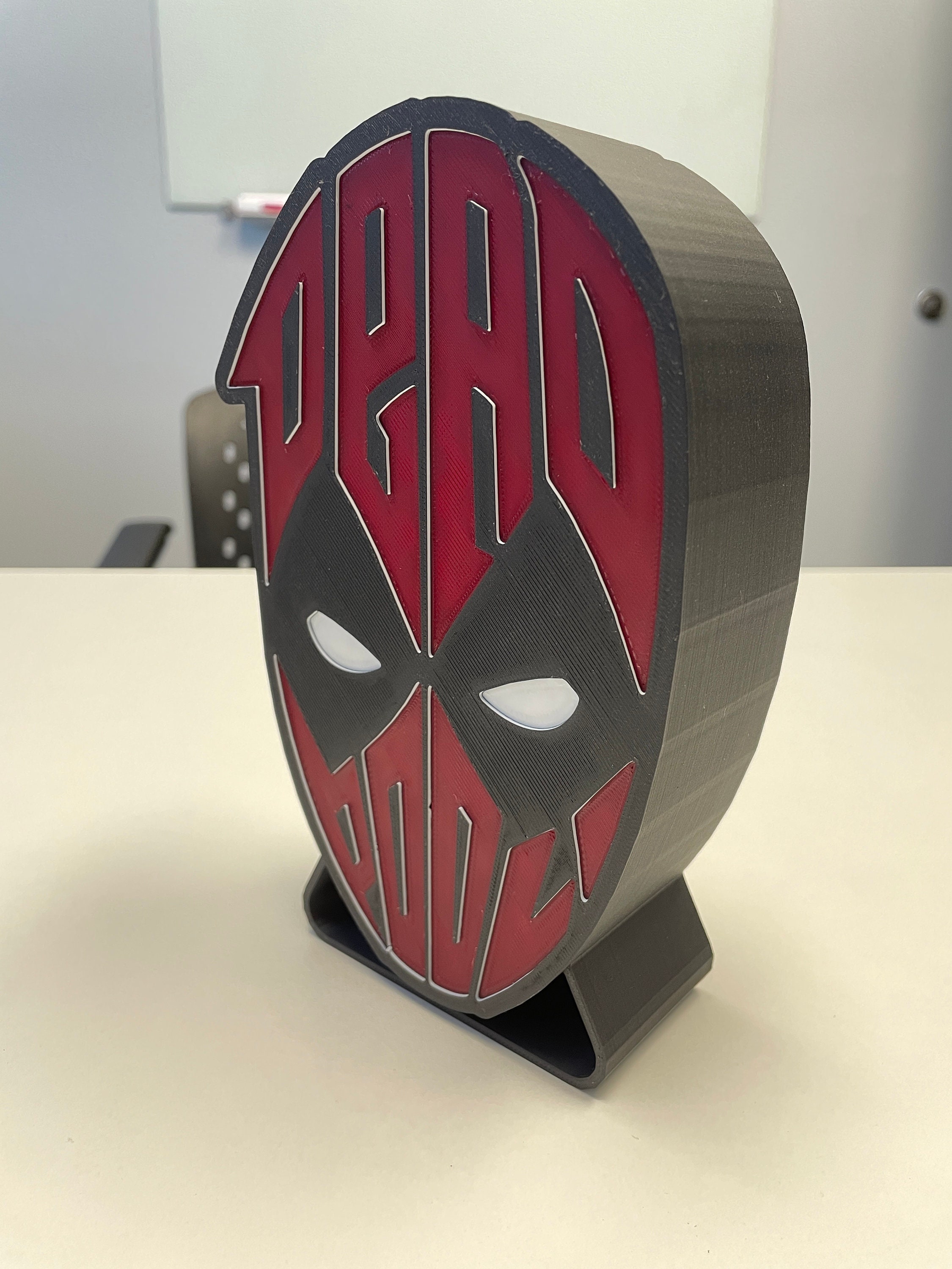Deadpool Head Highly Detailed - 3D Printed - Etsy