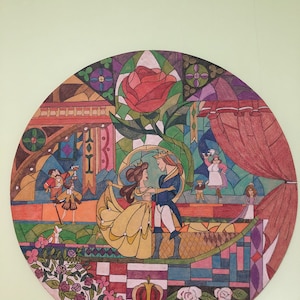 La bella e la bestia Disegno a matita Disney