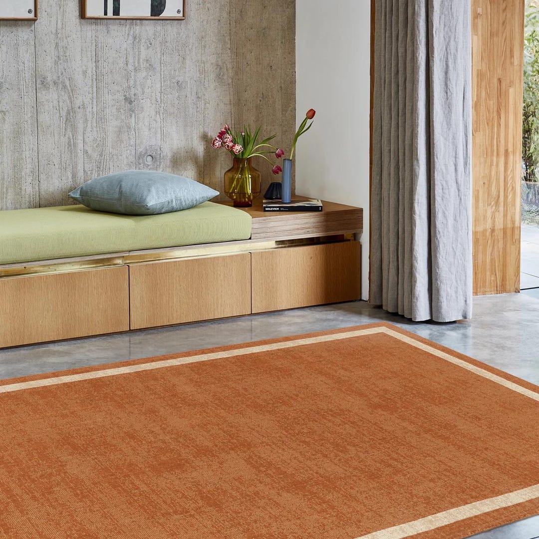 Buy Geometrical Hand-tufted Rug, Thick Soft Wool Area Rug — Handmade ...