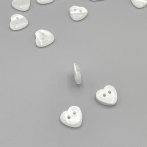 ブートン クール 12 mm ポリエステル ブラン