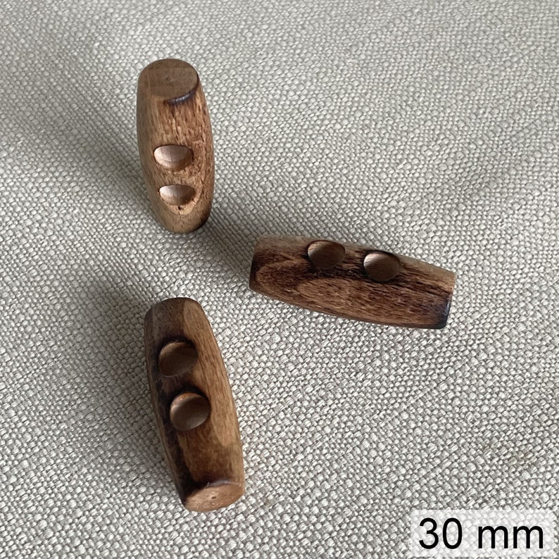 Bouton buchette en bois 20, 30 ou 40 mm 30 mm