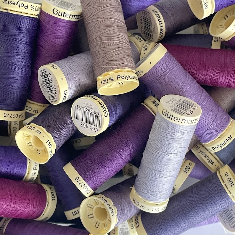 Gutermann fils pour tout coudre 100 m polyester image 1