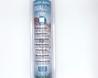 Stabilisateur Madeira Avalon film hydrosoluble 30 cm x 10 m