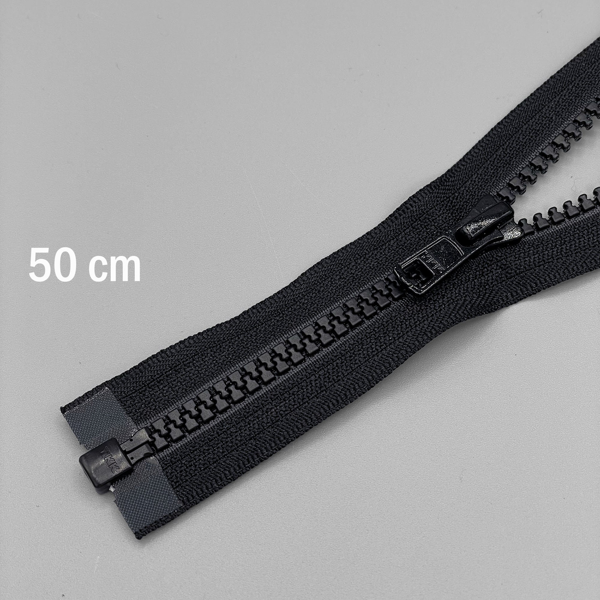 Jajasio 25 Nahtverdeckte Reißverschlüsse – 50 Cm Lang, Kunststoff, Sortierte Farben