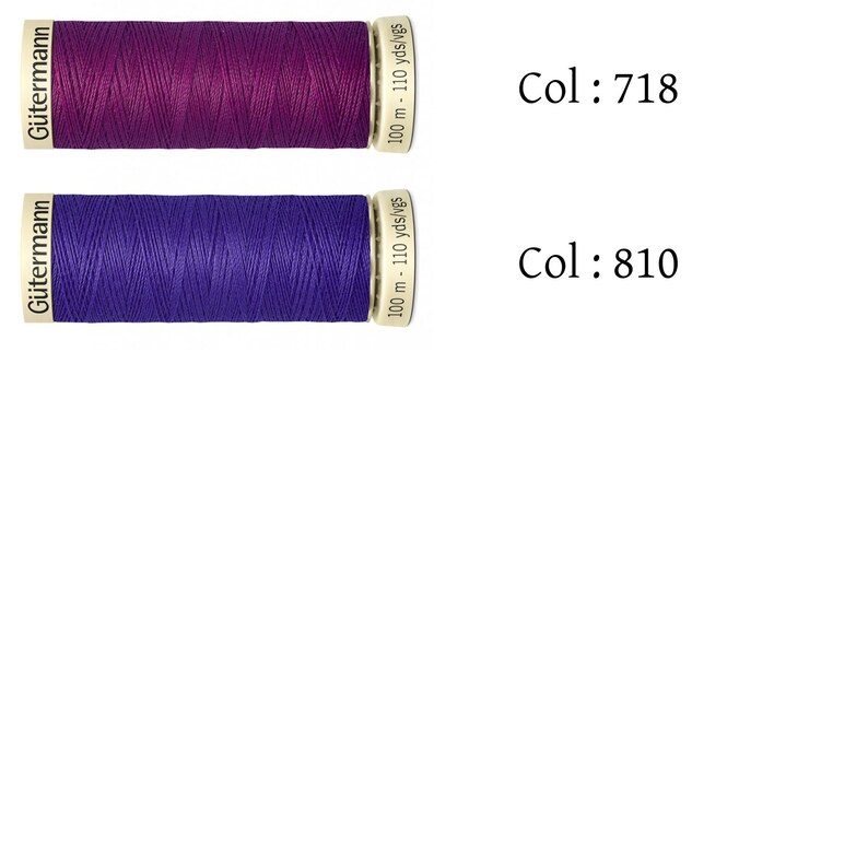 Gutermann fils pour tout coudre 100 m polyester image 6