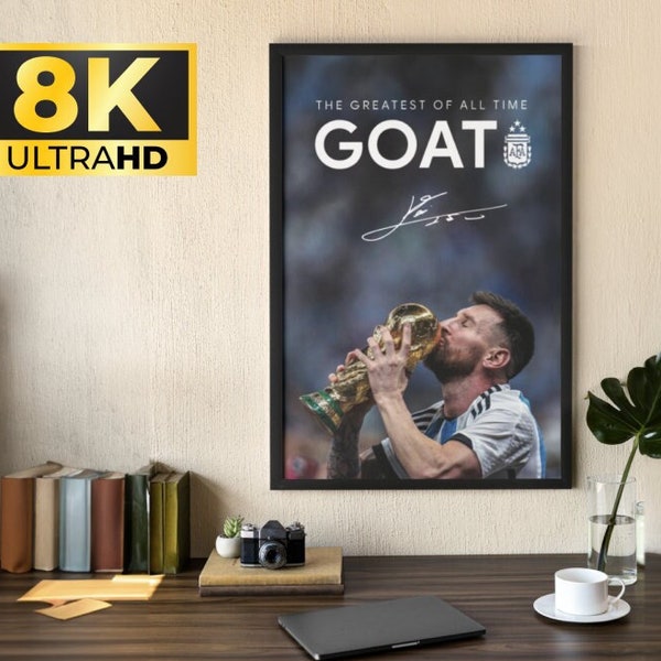 8K Digital File: Messi the World Cup GOAT