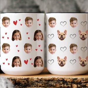 Custom baby face mug, Custom coffee mug, custom photo mug, personalized cup, personalized baby mug,Grandma gift, Grandpa gift,photo mug gift